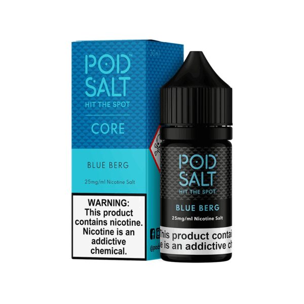 Pod Salt Blue Berg ile taze meyve karışımının ferahlatıcı lezzetini uygun fiyatlı salt nikotinle keşfedin.