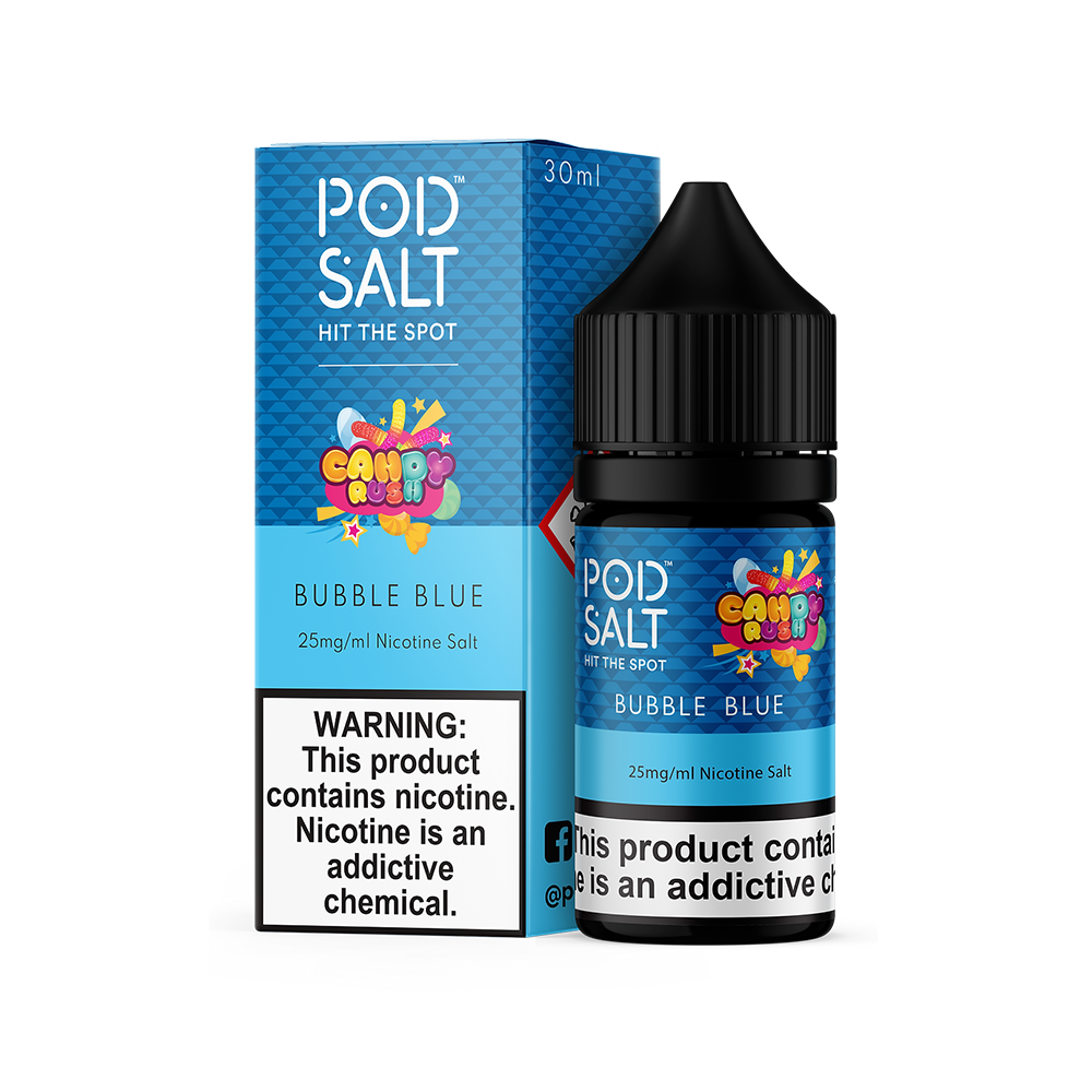 Pod Salt Bubble Blue Uygun fiyatlı Pod Salt Bubble Blue, yoğun meyve lezzeti ve dengeli salt nikotin ile premium likit keyfi sunar.