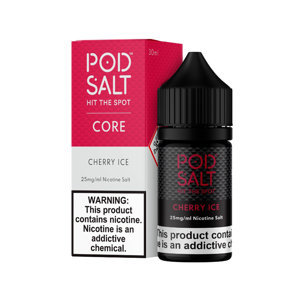 Pod Salt Cherry Ice Pod Salt Cherry Ice ile ferahlatıcı vişne ve buz etkisi sunan, yüksek salt nikotinli, uygun fiyatlı likit.