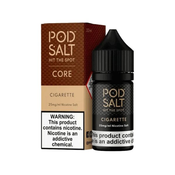 Uygun fiyatlı Pod Salt Cigarette salt likit, sigara tadını arayanlara yoğun buhar ve hızlı tatmin sunar.
