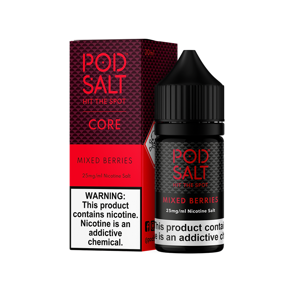 Pod Salt Mixed Berries Salt Likit Pod Salt Mixed Berries salt likit, uygun fiyatıyla pod sistemlerde yoğun meyve aroması ve uzun süreli tatmin sunar.