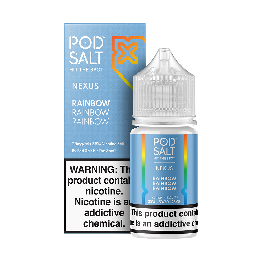 Pod Salt Rainbow Likit Canlı Meyve Karışımı Uygun Fiyat Canlı meyve karışımı lezzetleriyle uygun fiyatlı salt nikotin deneyimi sunan likit.
