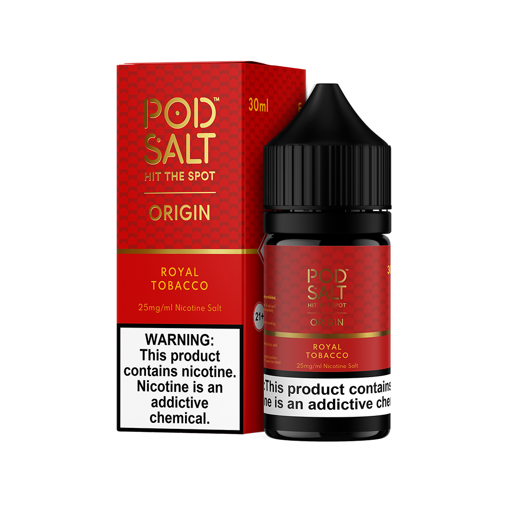 Pod Salt Royal Tobacco Tütün Salt Likit Uygun Fiyat Geleneksel tütün tadını arayanlar için uygun fiyatlı Pod Salt Royal Tobacco salt likit.