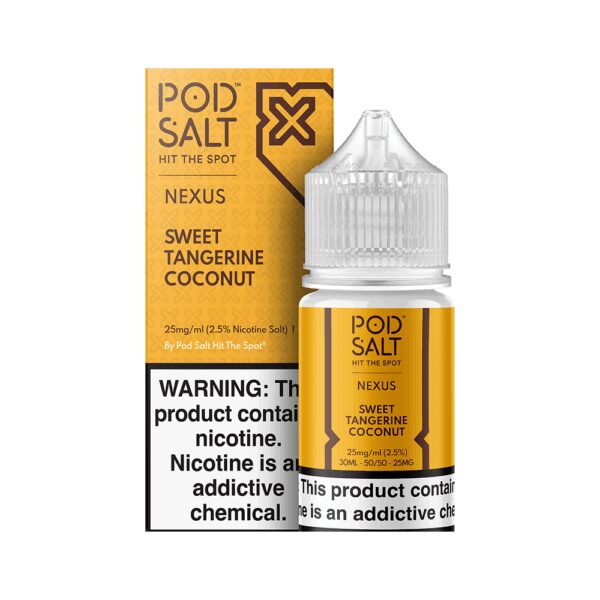 Uygun fiyatlı bu likit, tatlı mandalina ve hindistan cevizi aromalarıyla ferahlatıcı bir salt nikotin deneyimi sunar.