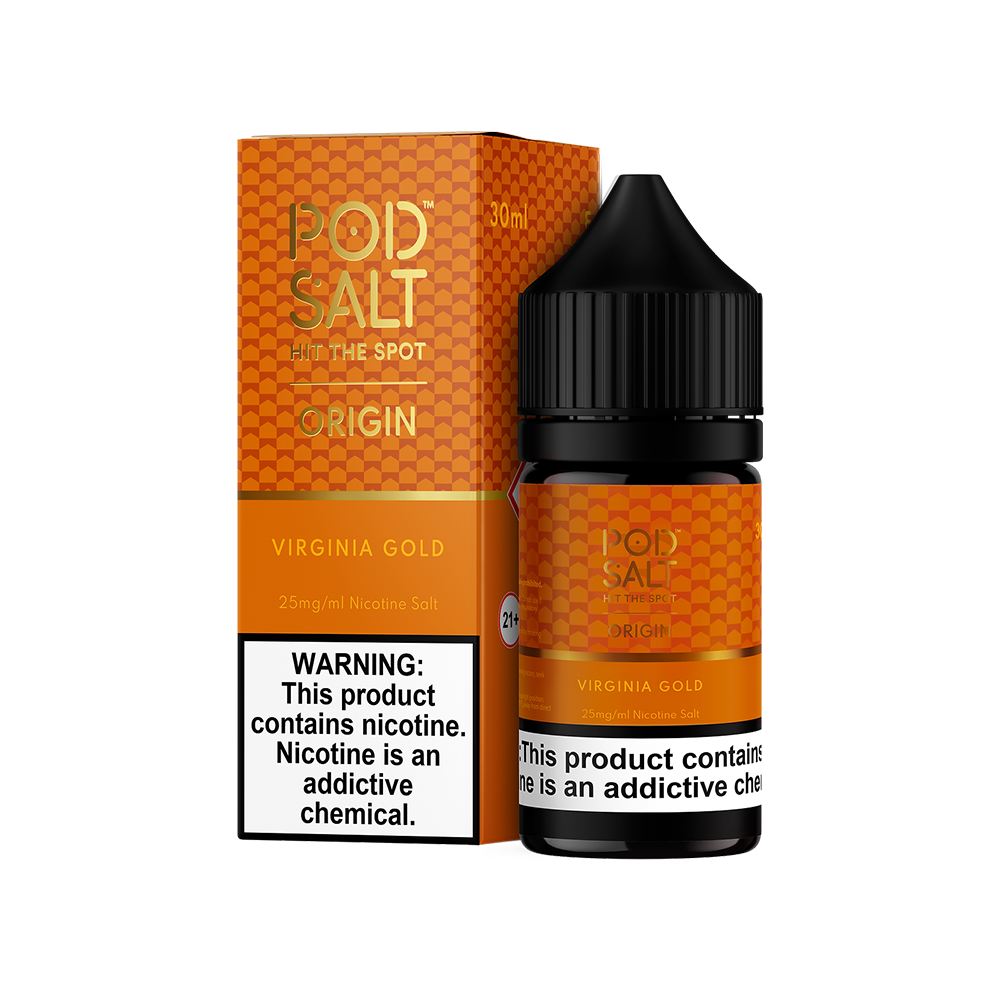 Pod Salt Virginia Gold Salt Likit Tütün Pod Salt Virginia Gold, doğal tütün tadı ve pürüzsüz salt nikotin ile uygun fiyatlı bir likit seçeneğidir.