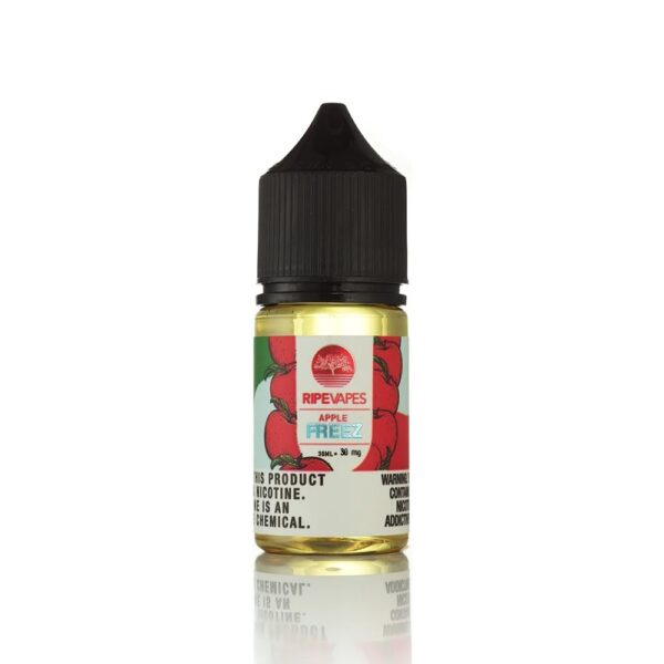 Ripe Vapes Apple Freez 30ml, ferahlatıcı elma aroması ve yüksek salt nikotin ile pod cihazlar için uygun fiyatlı bir seçenek.