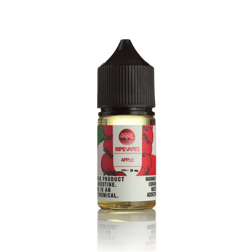 Ripe Vapes Elma Likiti 30ml Taze elma aromalı salt nikotin likiti uygun fiyat ve yoğun lezzet sunar.