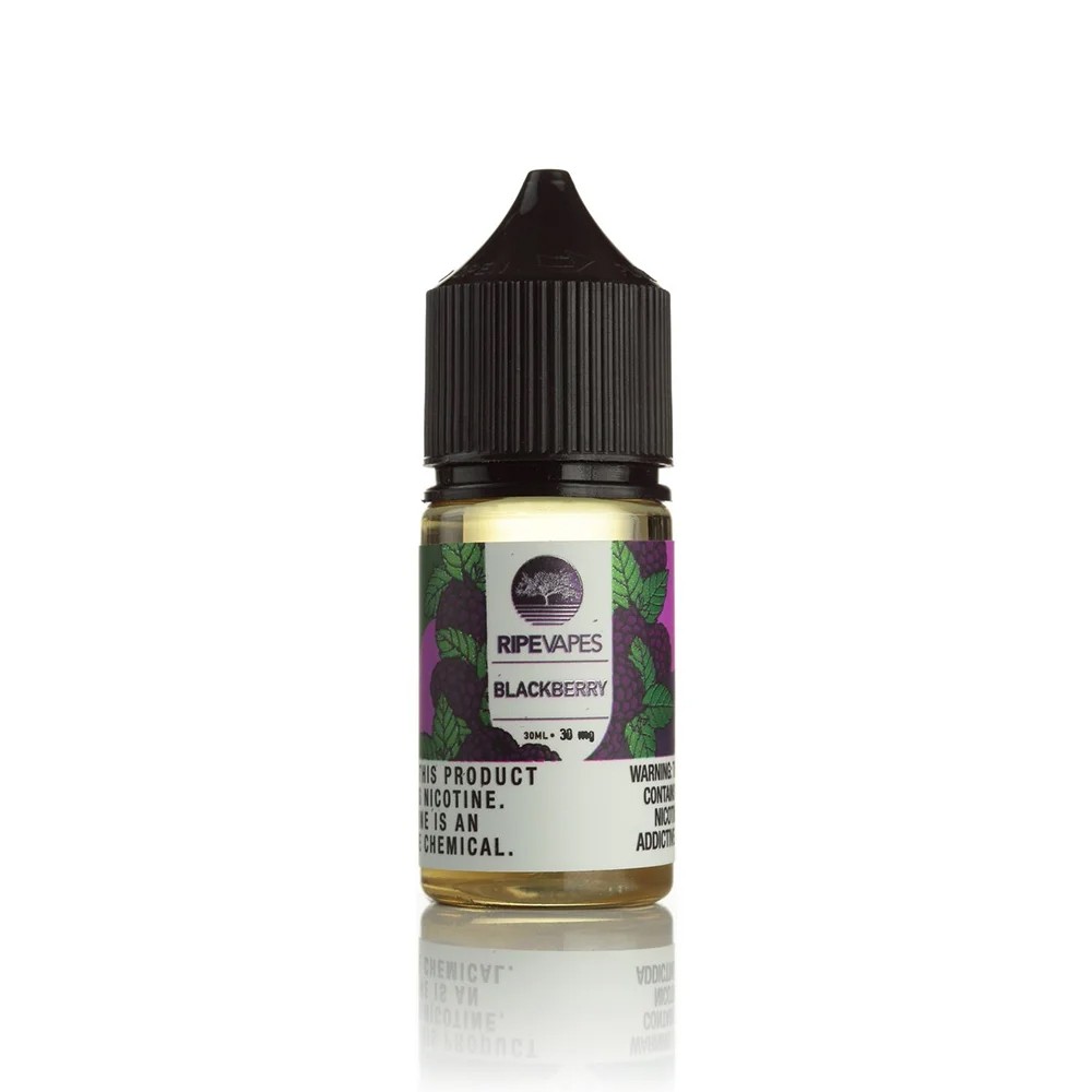 Ripe Vapes Blackberry 30ml Uygun fiyatlı Ripe Vapes Blackberry Salt Likit 30ml, yoğun böğürtlen tadı ve güçlü salt nikotin sunar.