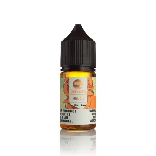 Olgun kavun lezzeti ve salt nikotin ile uygun fiyatlı, dengeli bir içim sunan Ripe Vapes Melon Likit 30ml.