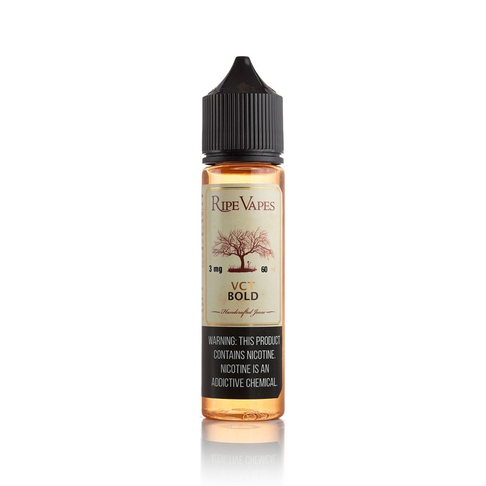 Ripe Vapes VCT Bold 60ml Ripe Vapes VCT Bold Likit 60ml, cesur tütün ve zengin vanilya krema lezzetini uygun fiyatlı sunar.