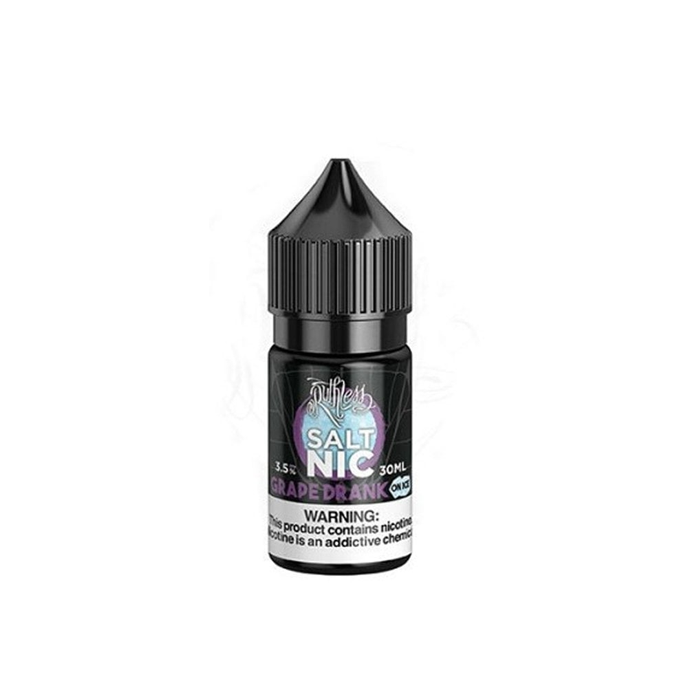 Ruthless Grape Drank On Ice 30ml Buz gibi üzüm tadıyla ferahlatan salt nikotin likit, 30ml yoğun buhar ve uygun fiyatlı keyif sunar.
