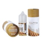 Saltica American Reserve salt nikotin likiti, geniş cihaz uyumuyla uygun fiyatlı ve yoğun lezzet sunar.