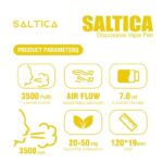 Uygun fiyatlı salt nikotin ile yoğun muz ve buz ferahlığı sunan pratik kullan at vape pen.