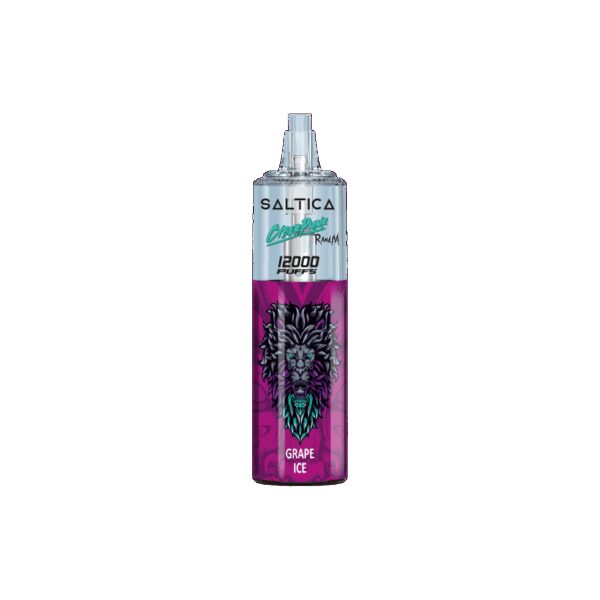 Ferah üzüm ve buz serinliği sunan uygun fiyatlı Saltica Cyberpunk 12000, yüksek kapasiteli salt nikotin keyfi sağlar.