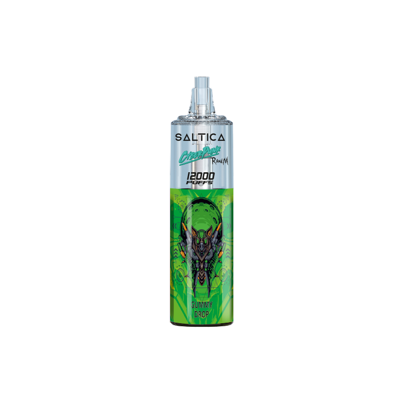 Saltica Cyberpunk 12000 Gummy Drop Uygun fiyatlı Saltica Cyberpunk 12000 Gummy Drop ile taze sakız lezzetinde 12000 puf keyfi ve pratik salt nikotin deneyimi.