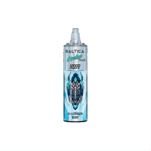 Uygun fiyatlı Saltica Cyberpunk 12000, kivi ve dragon berry aromalı salt nikotin kullan at vape bar.