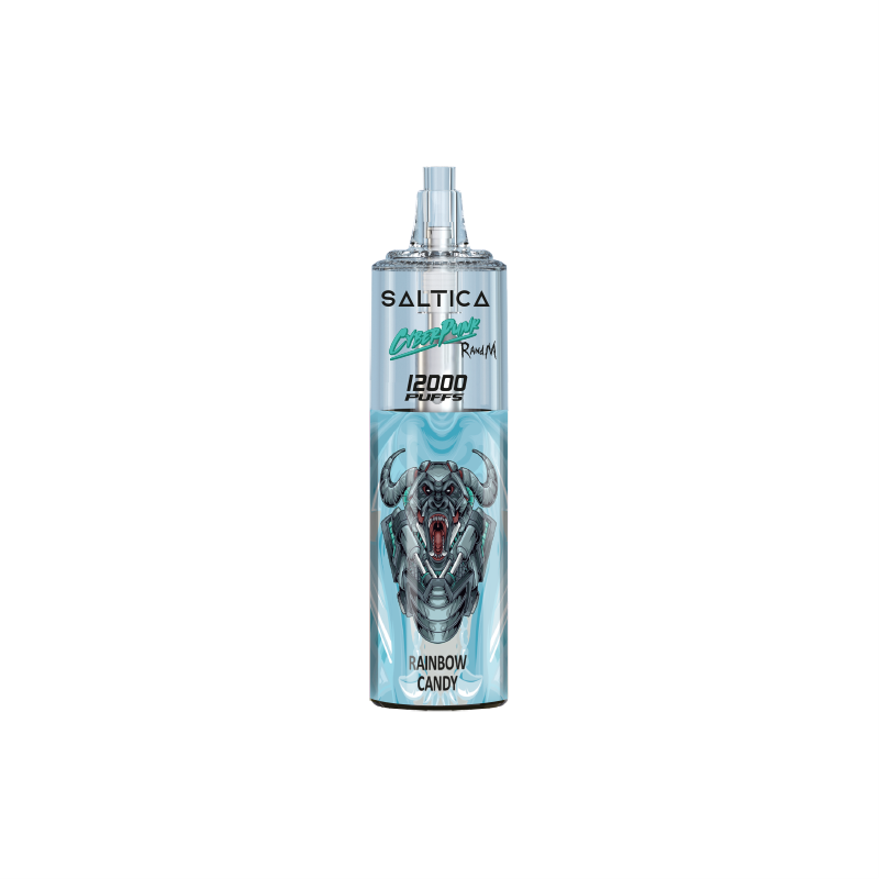 Saltica Cyberpunk 12000 Rainbow Candy Kullan At Vape Bar Uygun fiyatlı Saltica Cyberpunk 12000 Rainbow Candy, yüksek kapasiteli salt nikotin ile uzun süreli kullanım sağlar.