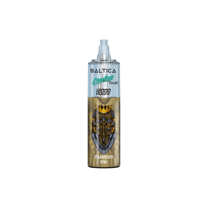 Saltica Cyberpunk 12000 Strawberry Kiwi Uygun fiyatlı Saltica Cyberpunk 12000 Strawberry Kiwi vape bar, taze çilek ve kivi aromasıyla güçlü salt nikotin sunar.
