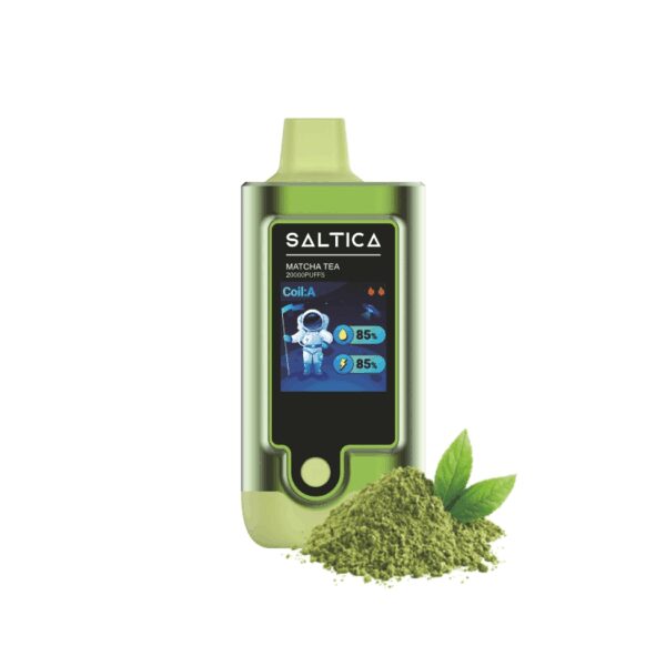 Uygun fiyatlı Saltica Digital 20000 puf Matcha Tea kullan-at vape, yoğun çay tadı ve uzun süreli salt nikotin keyfi sunar.