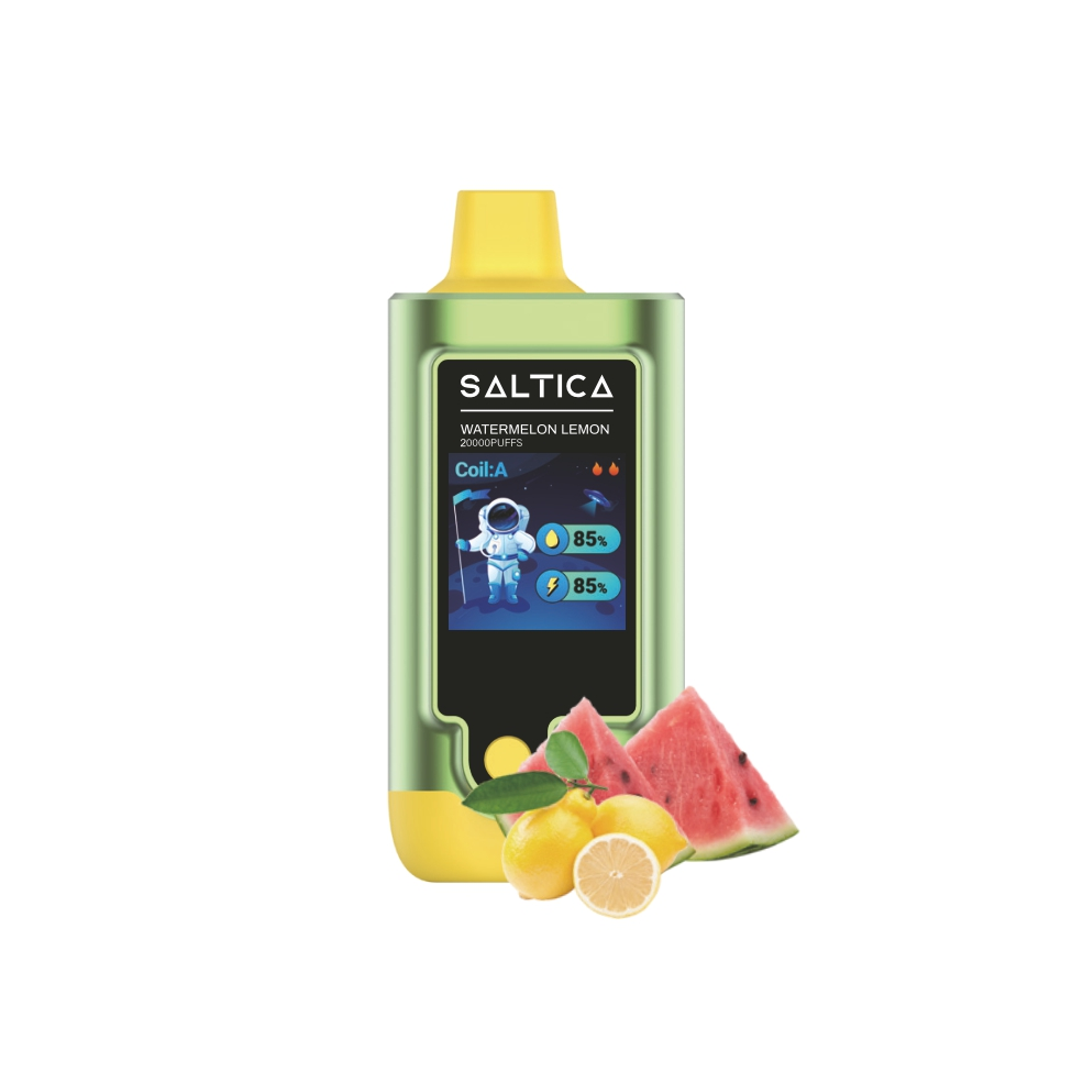Saltica Digital 20000 Watermelon Lemon Kullan At Vape Uygun fiyatlı Saltica Digital 20000 Watermelon Lemon kullan at vape bar, ferah karpuz ve limon aromasıyla uzun süreli keyif sunar.