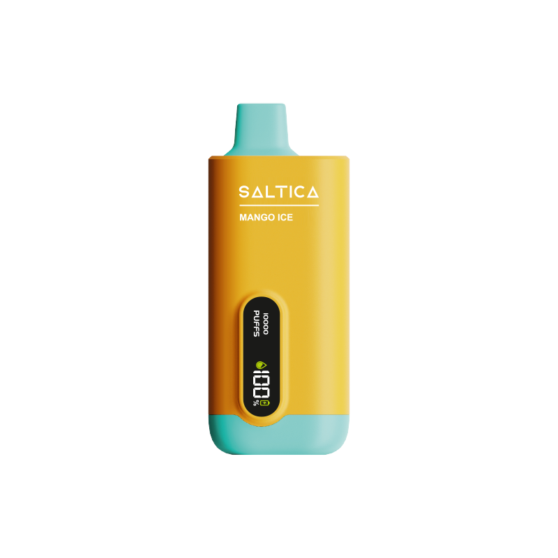 Saltica Ekranlı 10000 Mango Ice Uygun fiyatlı Saltica Ekranlı 10000 Mango Ice, taze mango ve buz etkisiyle uzun süreli kullanım sunar.