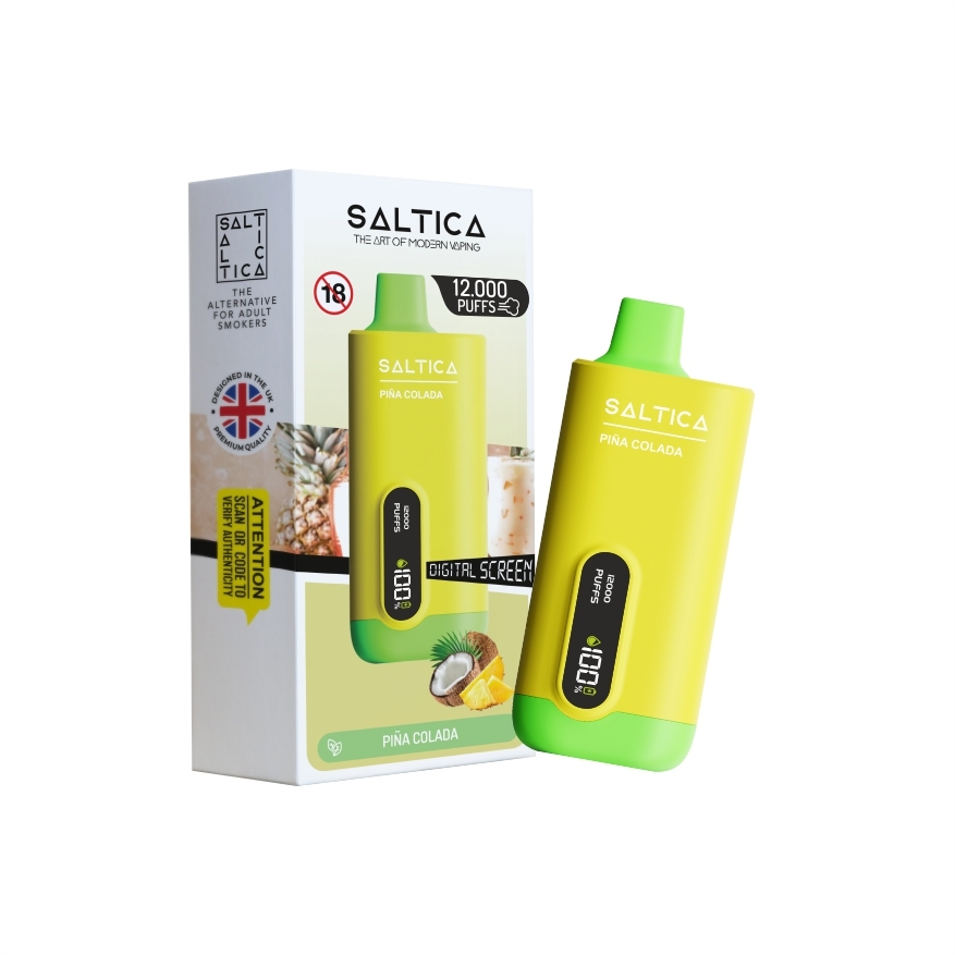 Saltica Ekranlı 12000 Pina Colada Saltica Ekranlı 12000 Pina Colada ile tropikal tatil keyfini uygun fiyatla yaşayın.