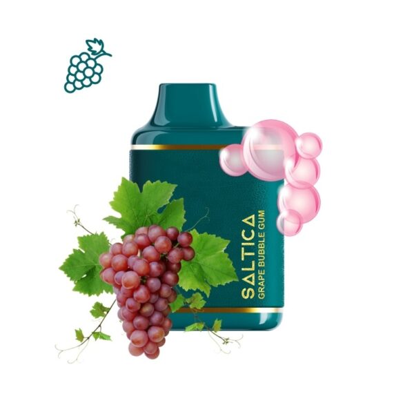 Uygun fiyatlı Saltica Leather 7000 puf ile üzüm sakızı aromalı yoğun buhar keyfi yaşayın.