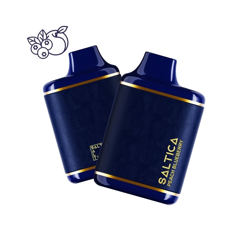 Saltica Leather 7000 Peach Blueberry Uygun fiyatlı Saltica Leather 7000 ile şeftali ve yaban mersini aromalı salt nikotin keyfi yaşayın.