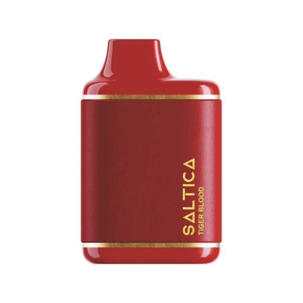 Saltica Leather 7000 Tiger Blood kullan-at vape, tropikal lezzeti ve uzun ömrüyle uygun fiyatlı bir salt nikotin keyfi sunar.