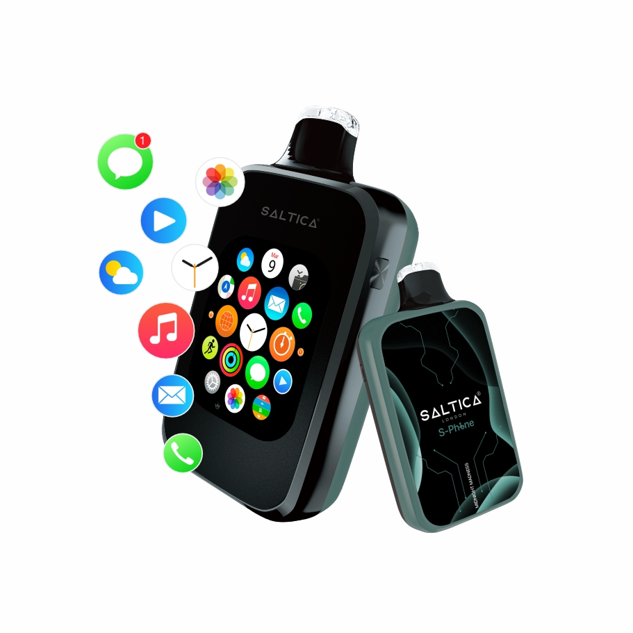 Saltica S-Phone 30000 Midnight Madness 30000 pufluk uzun ömür ve yoğun lezzet sunan uygun fiyatlı salt nikotin kullan-at vape.