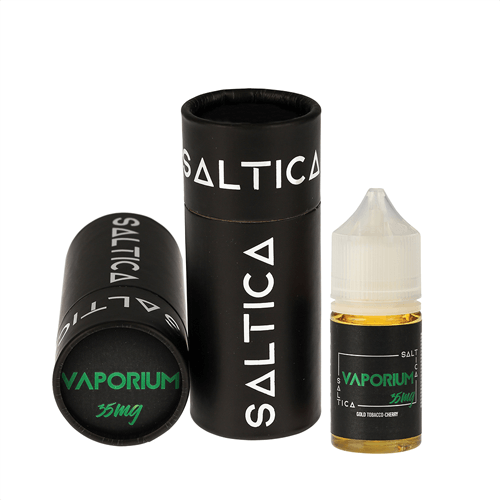 Uygun fiyatlı salt nikotin ile yoğun tat ve buhar keyfi sunan Saltica Vaporium likiti.