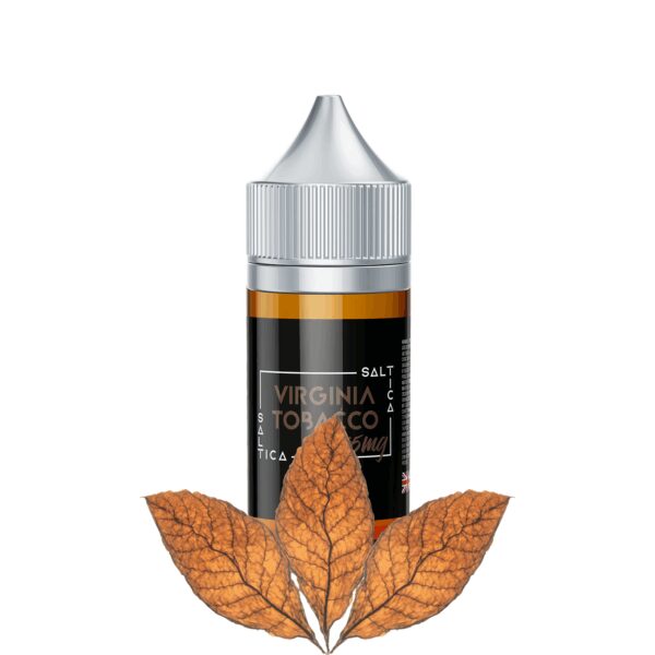 Uygun fiyatlı Saltica Virginia Tobacco salt likit, yoğun tütün tadı ve hızlı salt nikotin etkisi sunar.