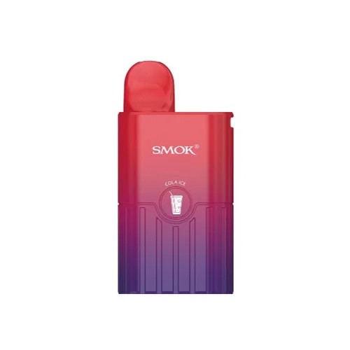 Uygun fiyatlı Smok Eto Bar 8000 Cola Ice, ferahlatıcı kola buz aroması ve 8000 puf sunan pratik salt nikotin vape bar.