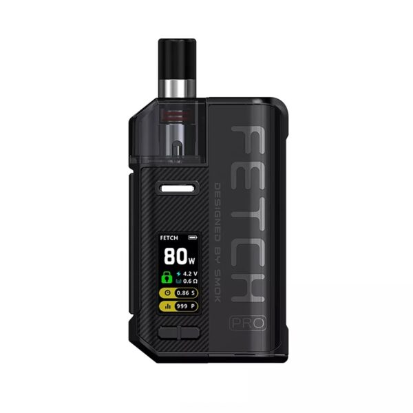 Smok Fetch Pro Pod Mod, kompakt gövdesi ve ayarlanabilir watt ile salt nikotin için uygun fiyatlı bir seçenektir.