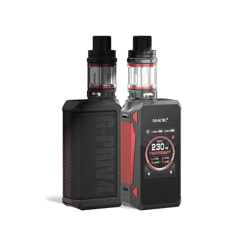 Smok G-PRIV 4 Kit 230W Smok G-PRIV 4 Kit, 230W güç ve renkli dokunmatik ekranla uygun fiyatlı buhar keyfi sunar.