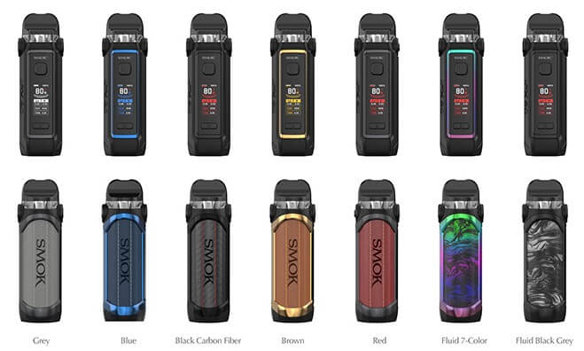 Smok IPX80 Pod Mod Renk Seçenekleri