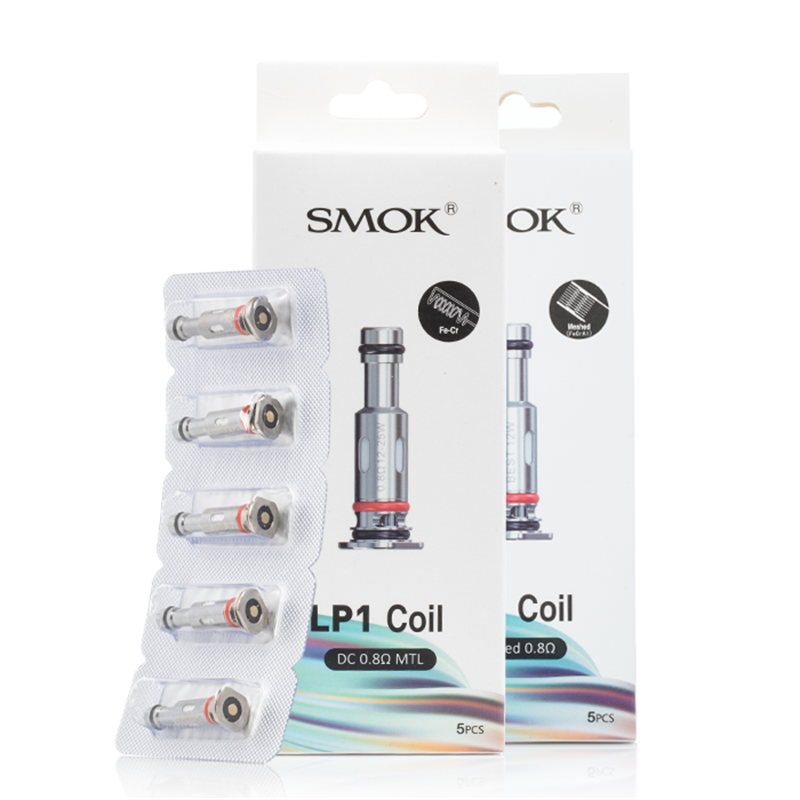 Smok LP1 Coil Uzun Ömürlü Uygun fiyatlı Smok LP1 Coil, salt nikotin için ideal uzun ömürlü lezzet performansı sunar.