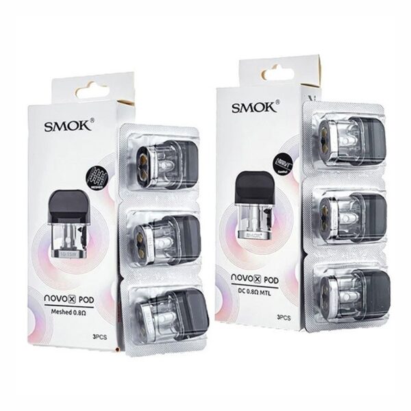 Smok Novo X için uygun fiyatlı yedek kartuş ile uzun ömürlü ve yoğun lezzet performansı.