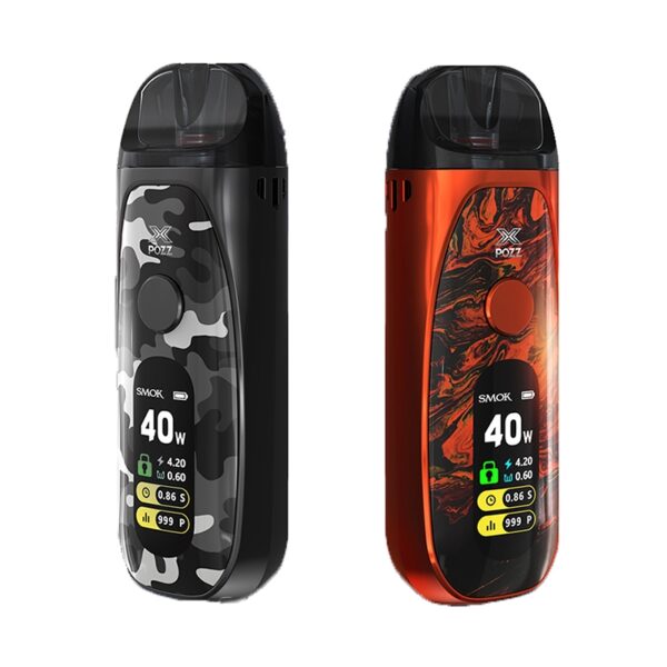 Uygun fiyatlı Smok Pozz X Pod Mod, taşınabilir yapısıyla güçlü salt nikotin deneyimi sunar.