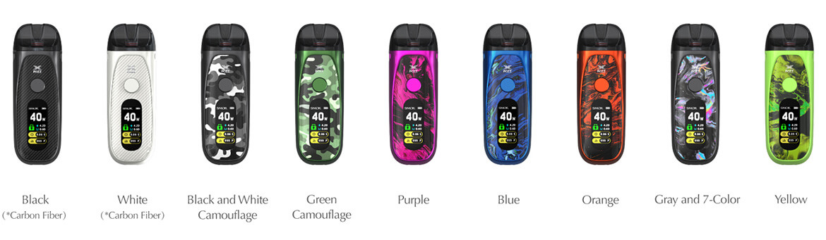Smok Pozz X Pod Mod Renk Seçenekleri