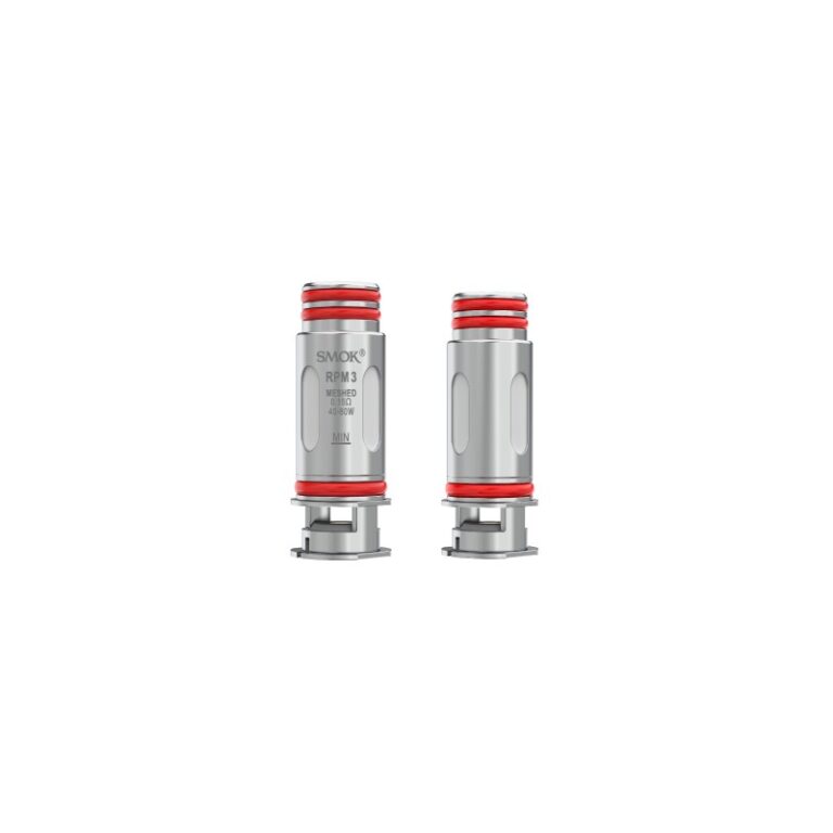 Uygun fiyatlı Smok RPM 3 Coil ile uzun ömürlü performans ve yoğun aroma için ideal salt nikotin yedek atomizer.