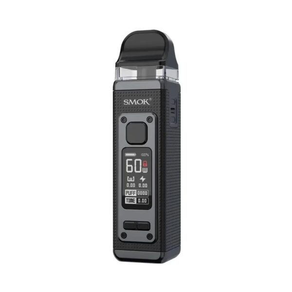 Uygun fiyatlı Smok RPM 4 Pod Kit, uzun pil ömrü ve ayarlanabilir watt ile salt nikotin için yüksek performans sunar.