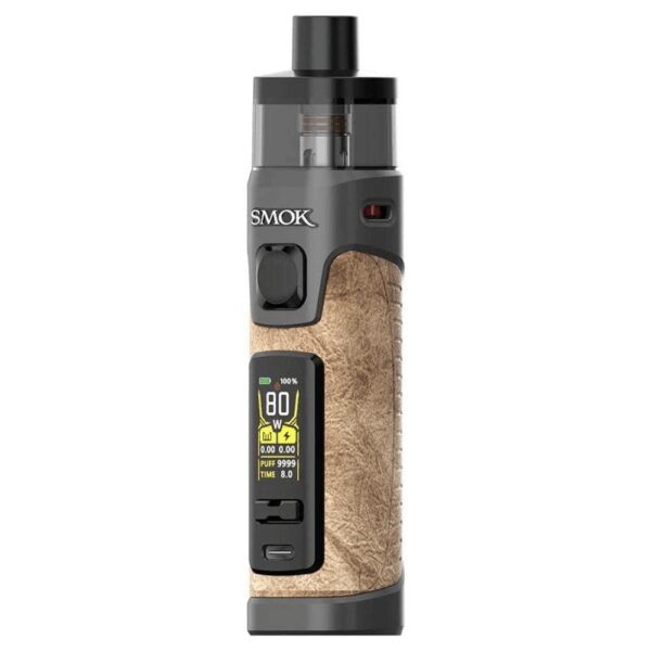 Uygun fiyatlı Smok RPM 5 Pod Mod, 80W güç ve 1500mAh batarya ile güçlü buhar performansı sağlar.