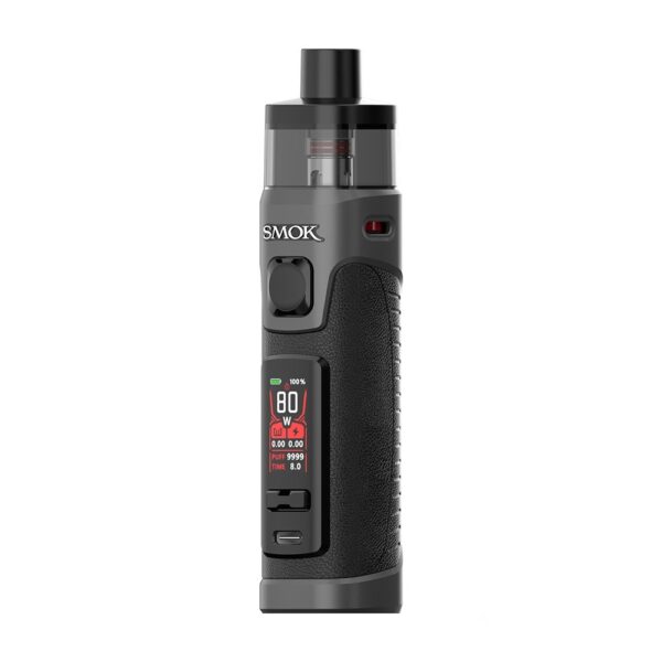 Smok RPM 5 Pro Kit, 80W güç ve 6ml kapasiteyle uzun süreli kullanım sunan uygun fiyatlı bir pod sistemdir.