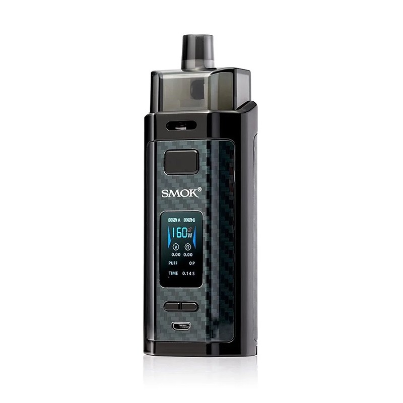Smok RPM160 Dual Pod Mod 160W 160W performans ve yenilenebilir pod sistemiyle salt nikotin için uygun fiyatlı bir seçenek.