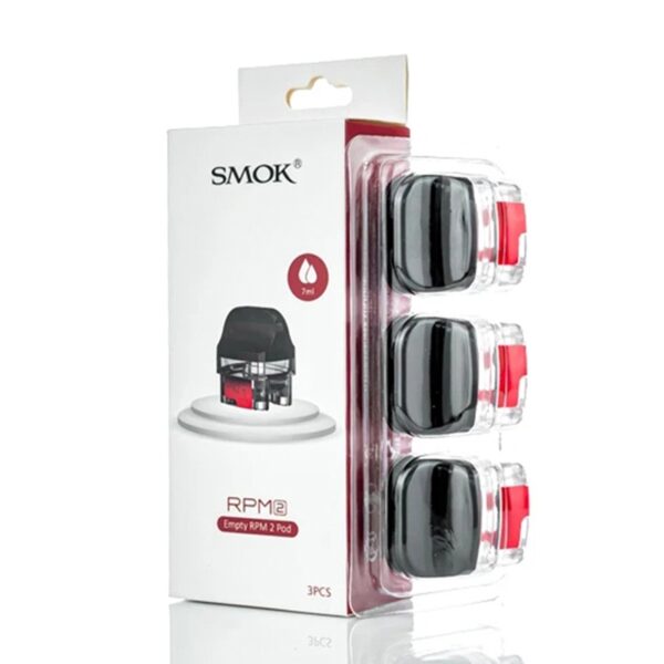 Smok RPM2 için uygun fiyatlı 3'lü yedek kartuş seti, üstün buhar ve salt nikotin lezzeti sağlar.