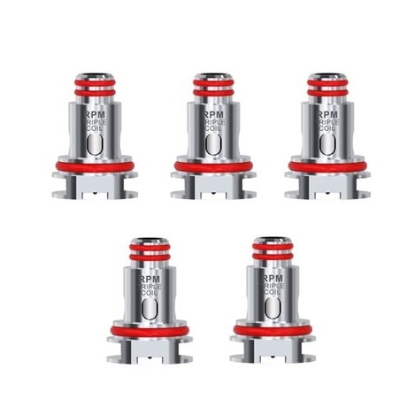 Smok RPM40 için 0.6Ohm 5'li yedek sarım, salt nikotin ile üstün buhar ve uzun ömür sunan uygun fiyatlı bir set.