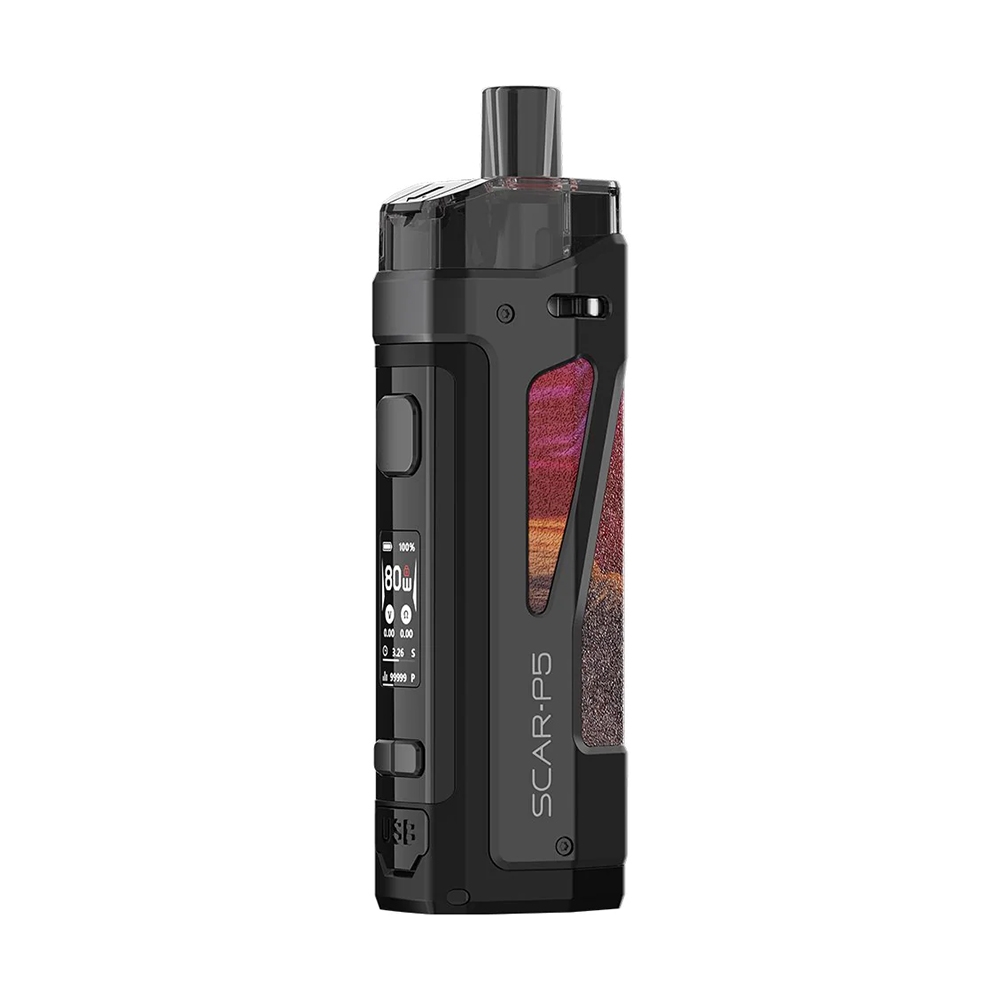 Smok Scar P5 Pod Mod Smok Scar P5 Pod Mod ile uygun fiyatlı salt nikotin keyfi ve gün boyu güvenilir buhar deneyimi.