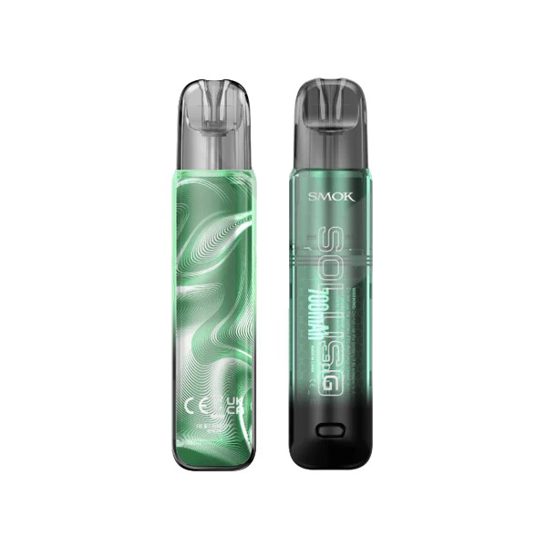 Uygun fiyatlı Smok Solus G Pod Mod, uzun pil ömrü ve yoğun lezzet performansıyla salt nikotin için pratik çözüm.