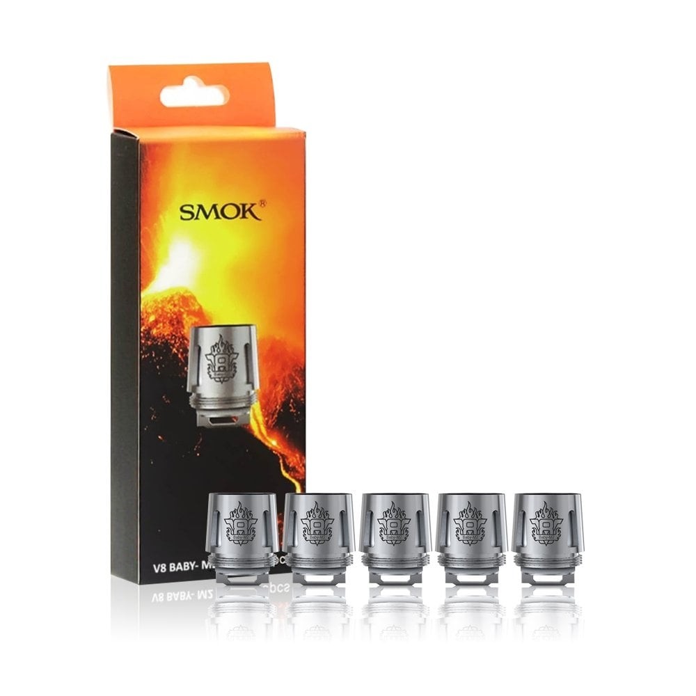 SMOK TFV8 Baby M2 Coil Yedek Direnç SMOK TFV8 Baby M2 Coil ile salt nikotin için uygun fiyatlı yedek direnç seçeneği.